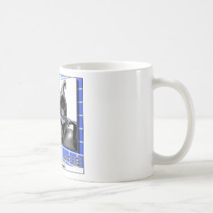 Brush With Death Funny Halloween Cartoon Gifts Coffee Mug