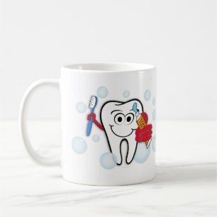 Brush Your Teeth Coffee Mug