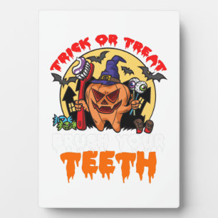 Brush Your Teeth Funny Dental Hygienist Pun Plaque