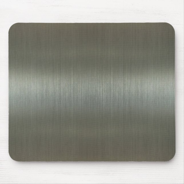 Brushed Aluminium Mouse Mat (Front)