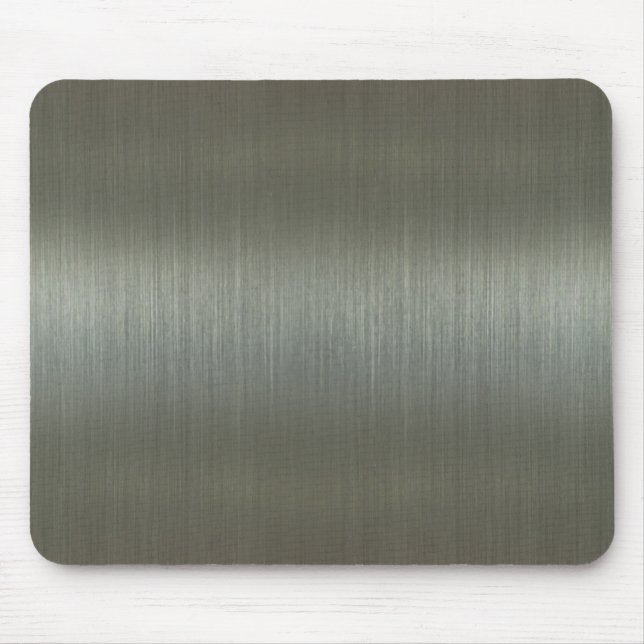 Brushed Aluminium Mouse Mat (Front)