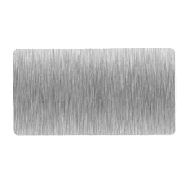 Brushed Aluminium Stainless Steel Textured (Front)