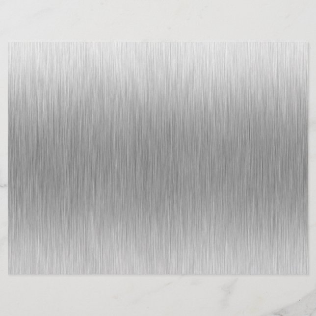 Brushed Aluminium Stainless Steel Textured (Front)