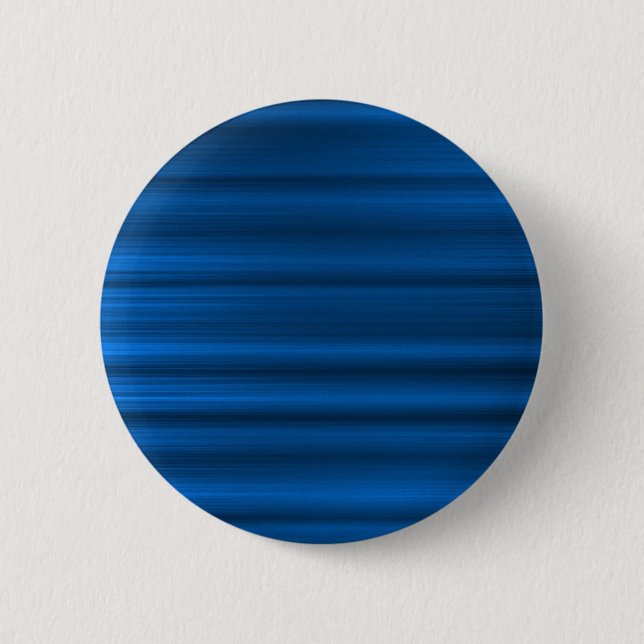 Brushed Blue 6 Cm Round Badge (Front)