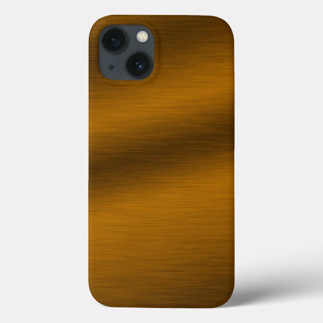 Brushed Bronze Background Case-Mate iPhone Case (Back)