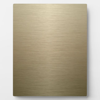 Brushed Bronze Plaque
