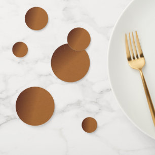 Brushed Copper Look 2 Confetti