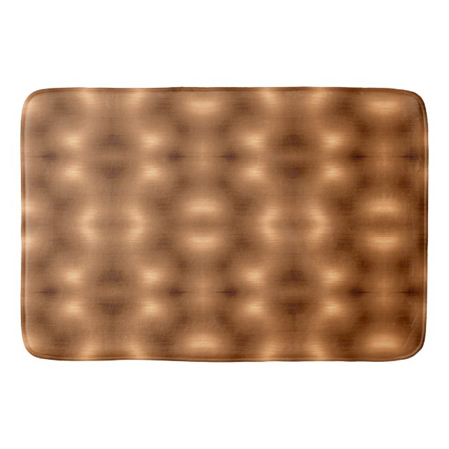 Brushed Copper Look Bath Mat (Front)