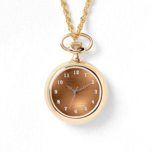Brushed Copper Look Watch