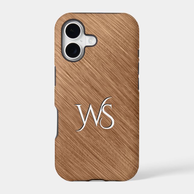 Brushed Copper Monogrammed (Back)
