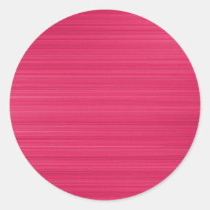 Brushed Crimson Classic Round Sticker