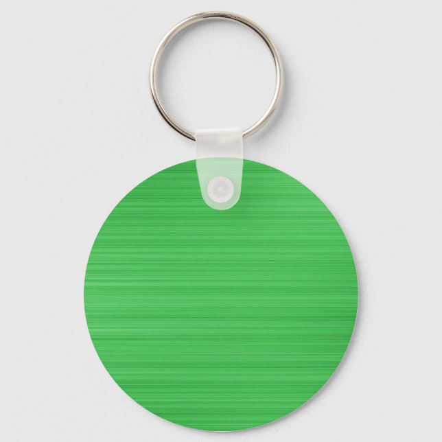 Brushed Green 2 Key Ring (Front)