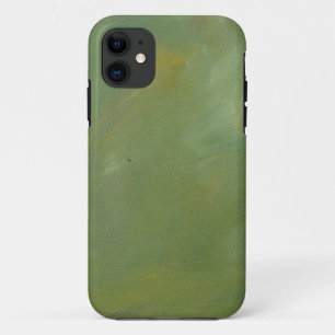 Brushed Green Faux Finish iPhone 11 Case