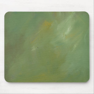Brushed Green Faux Finish Mouse Mat