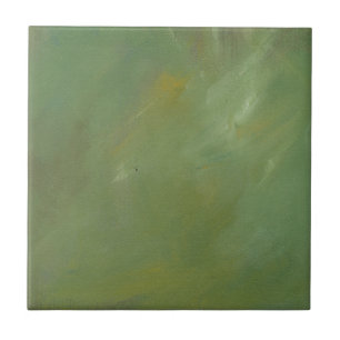 Brushed Green Faux Finish Tile