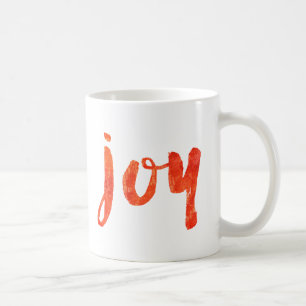 Brushed Joy Christmas Mug