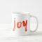 Brushed Joy Christmas Mug