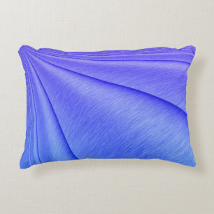 Brushed Lavender to Violet Contour Design Decorative Cushion