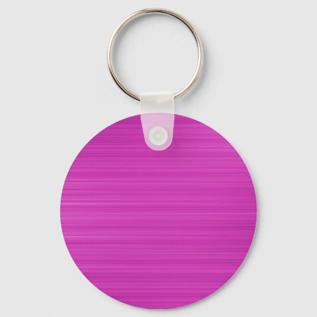Brushed Magenta Key Ring (Front)