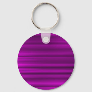 Brushed Magenta Purple Key Ring