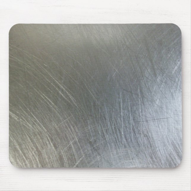 Brushed Metal Mouse Mat (Front)