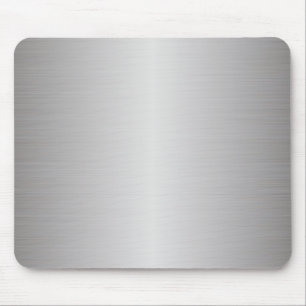brushed metal mouse mat