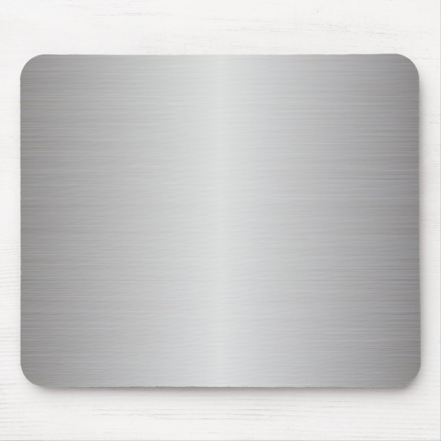 brushed metal mouse mat (Front)