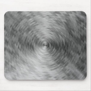 Brushed Metal Silvery Steel Metallic Abstract Mouse Mat