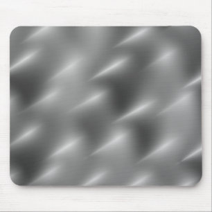 brushed metal swirls mouse mat