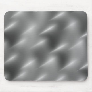 brushed metal swirls mouse mat