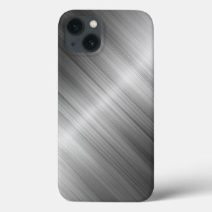 Brushed Metal Texture iPhone 13 Case