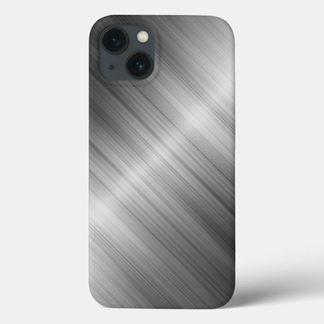 Brushed Metal Texture Case-Mate iPhone Case (Back)