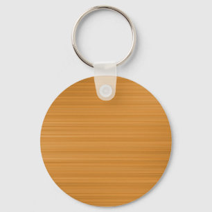 Brushed Ochre Tan Key Ring