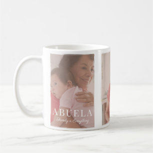 Brushed Overlay Abuela Mother's Day Coffee Mug
