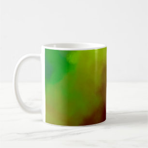 Brushed Painted Abstract Background. Brush stroked Coffee Mug