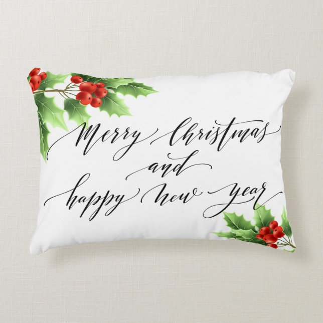 Brushed Polyester Decorative Cushion (Front)