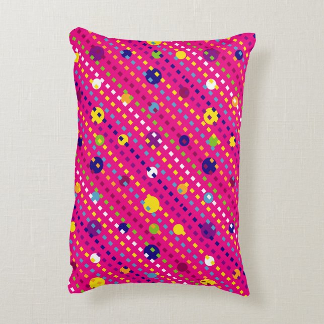Brushed Polyester Decorative Cushion (Back(Vertical))