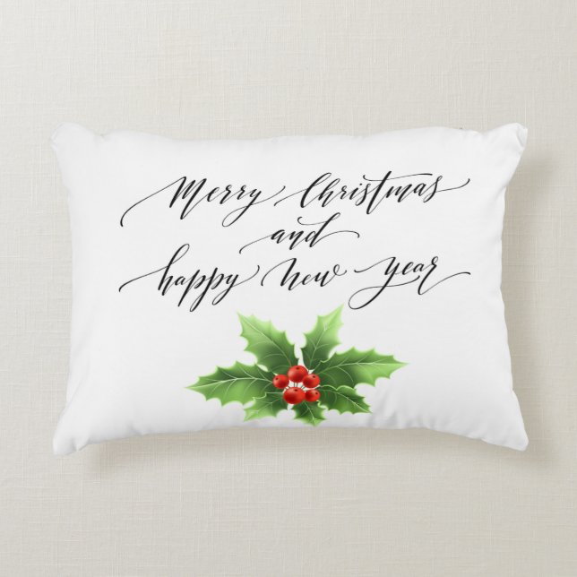 Brushed Polyester Decorative Cushion (Front)