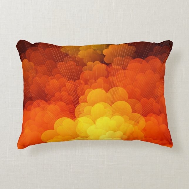 Brushed Polyester Decorative Cushion (Front)