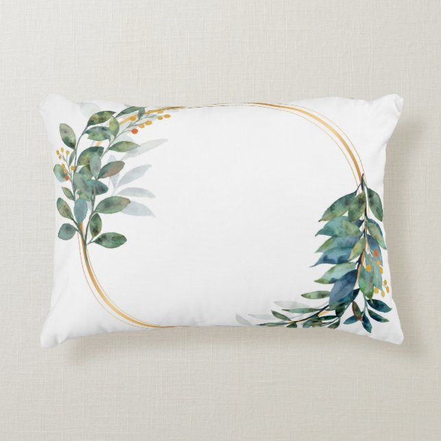 Brushed Polyester Decorative Cushion (Front)
