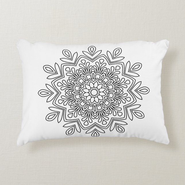 Brushed Polyester Decorative Cushion (Front)