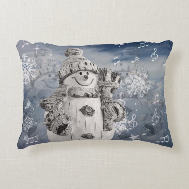 Brushed Polyester Decorative Cushion (Front)