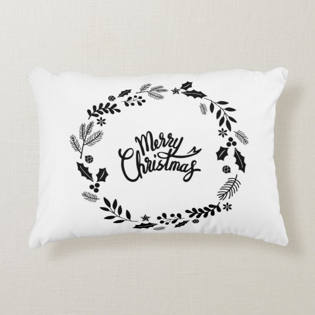 Brushed Polyester Decorative Cushion (Front)