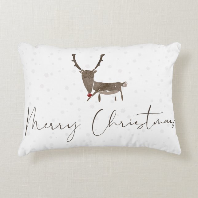 Brushed Polyester Decorative Cushion (Front)