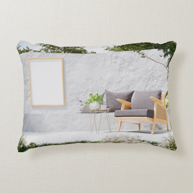 Brushed Polyester Decorative Cushion (Front)