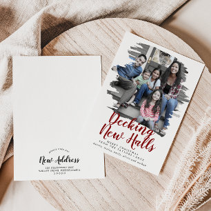 Brushed Red Decking New Halls Moving Announcement