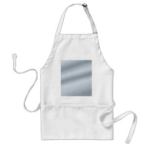 Brushed Silver Look Background Standard Apron