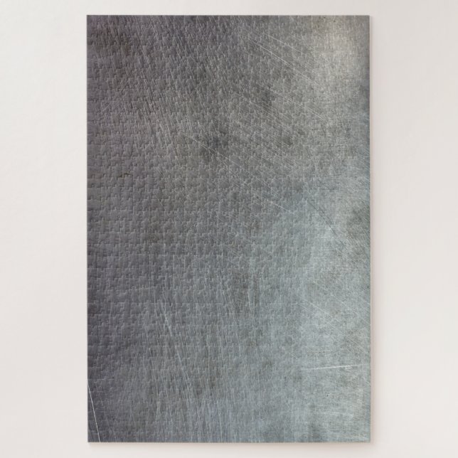brushed stainless steel jigsaw puzzle (Vertical)