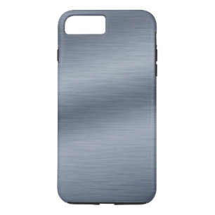 Brushed Stainless Steel Look iPhone 8 Plus/7 Plus Case