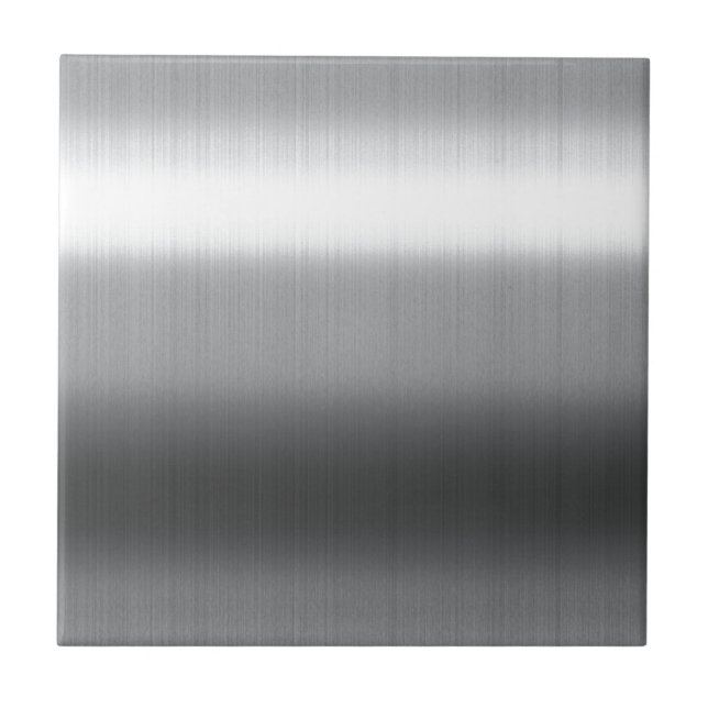 Brushed Stainless Tile (Front)